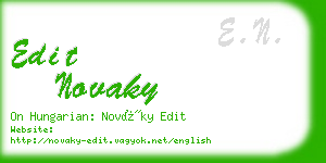 edit novaky business card